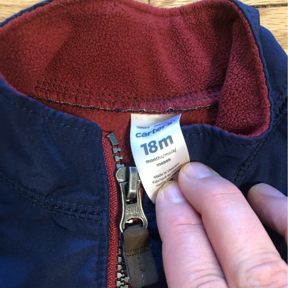 18 month fleece zip up jacket - Picture 2 of 3